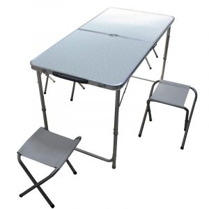 caravan accessories picnic table 4 stools