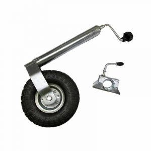 caravan accessories jockey wheel pneumatic