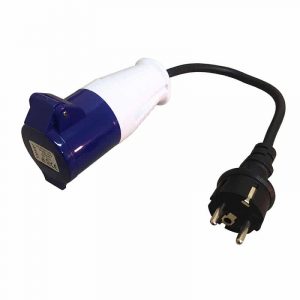 caravan accessories mains 2 pin hook up converter