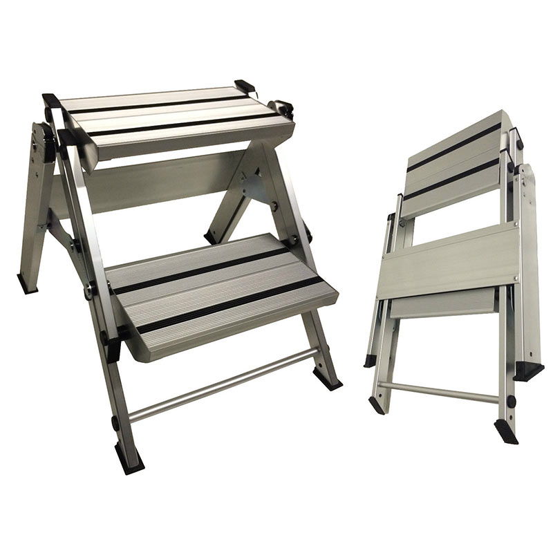 Aluminium Steps Double Caravan Accessories The Caravan Supermarket