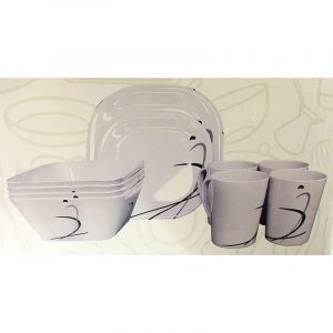 caravan accessories melamine dinner set