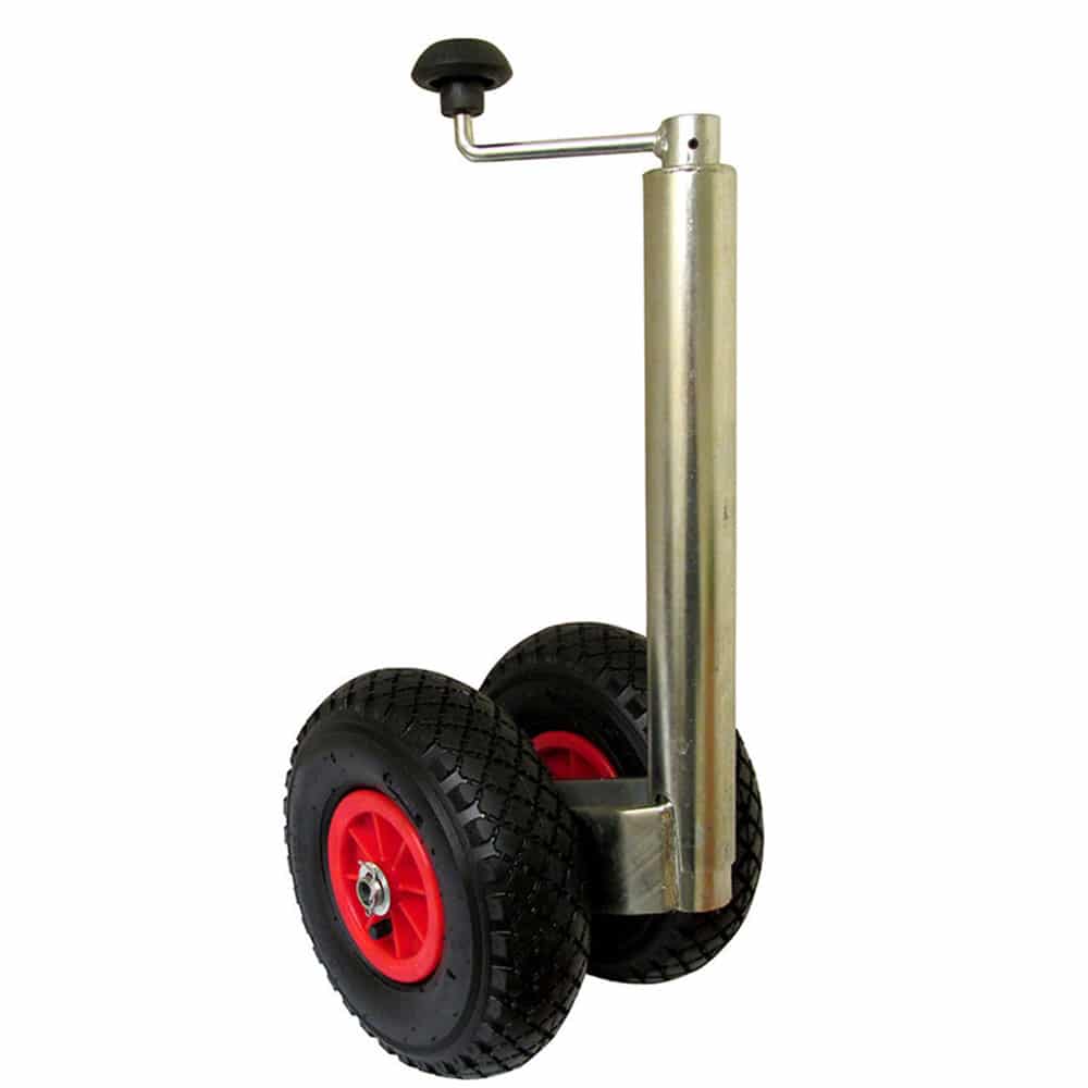 Jockey Wheel Pneumatic Twin