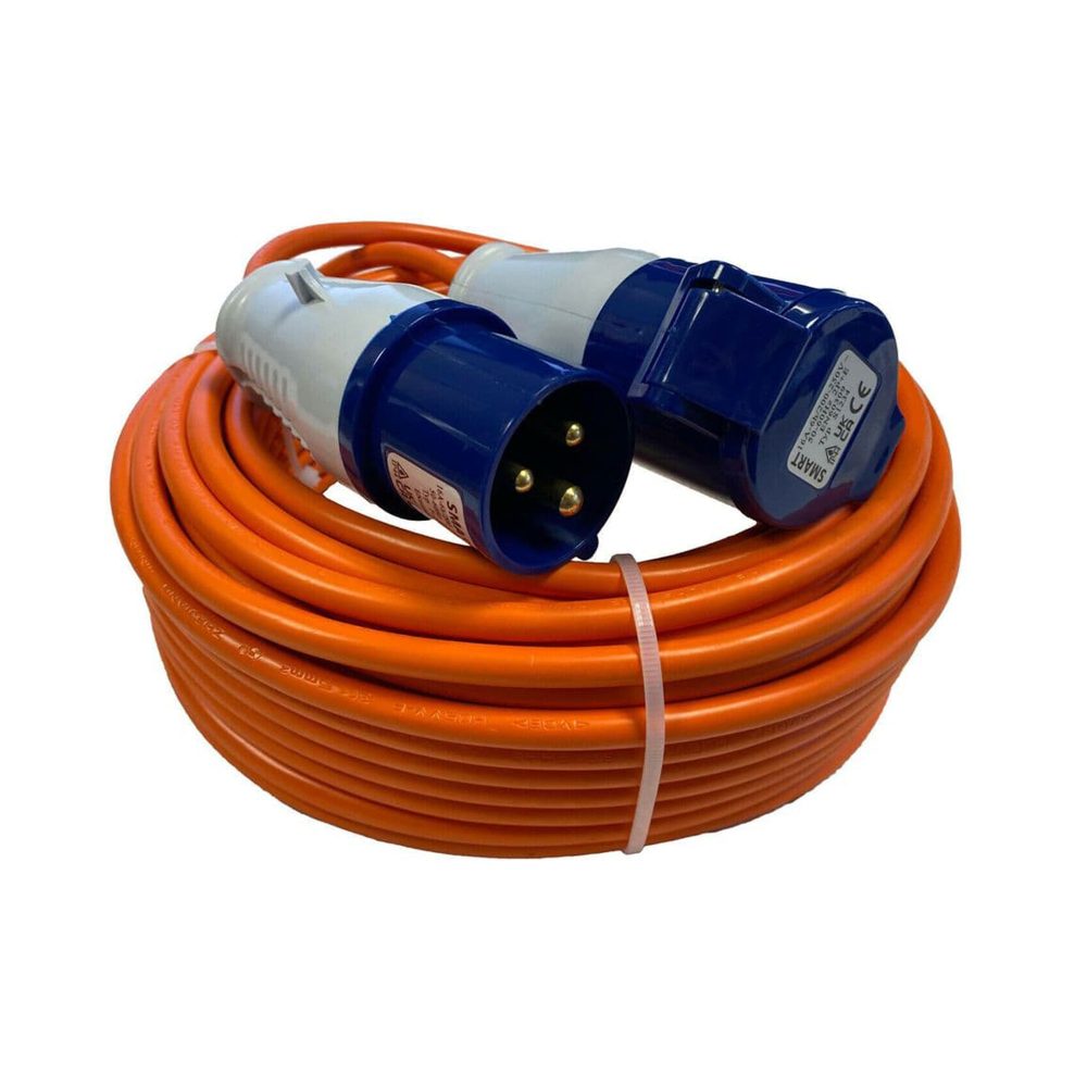 caravan accessories 10 metre hook up cable 1.5mm