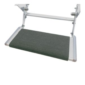 caravan accessories Grey Step Cover Mat With Springs