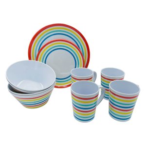 caravan accessories melamine dinner set 1