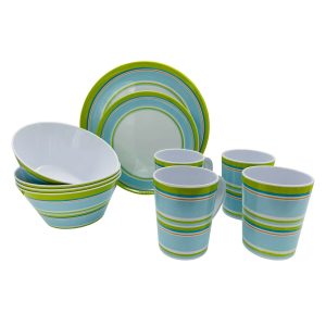 caravan accessories melamine dinner set 1