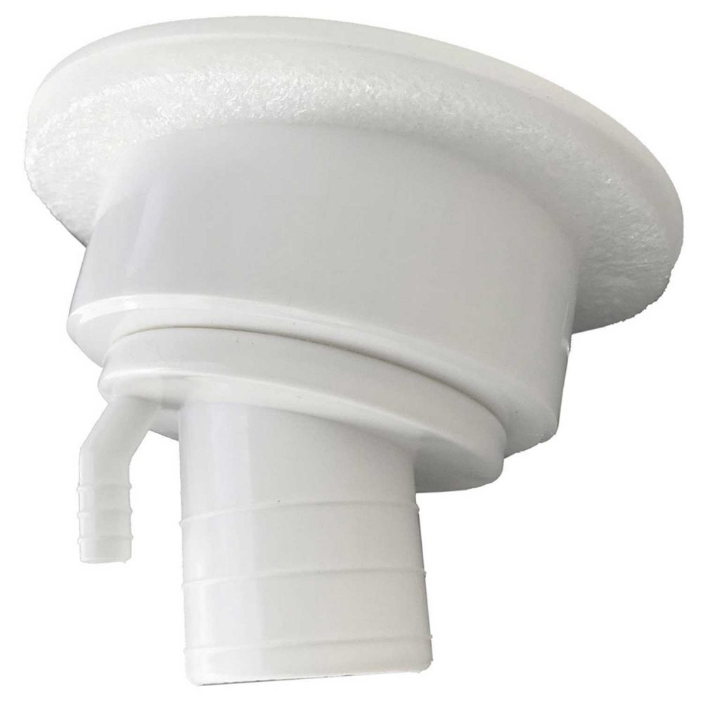 caravan accessories locking filler cap white 2