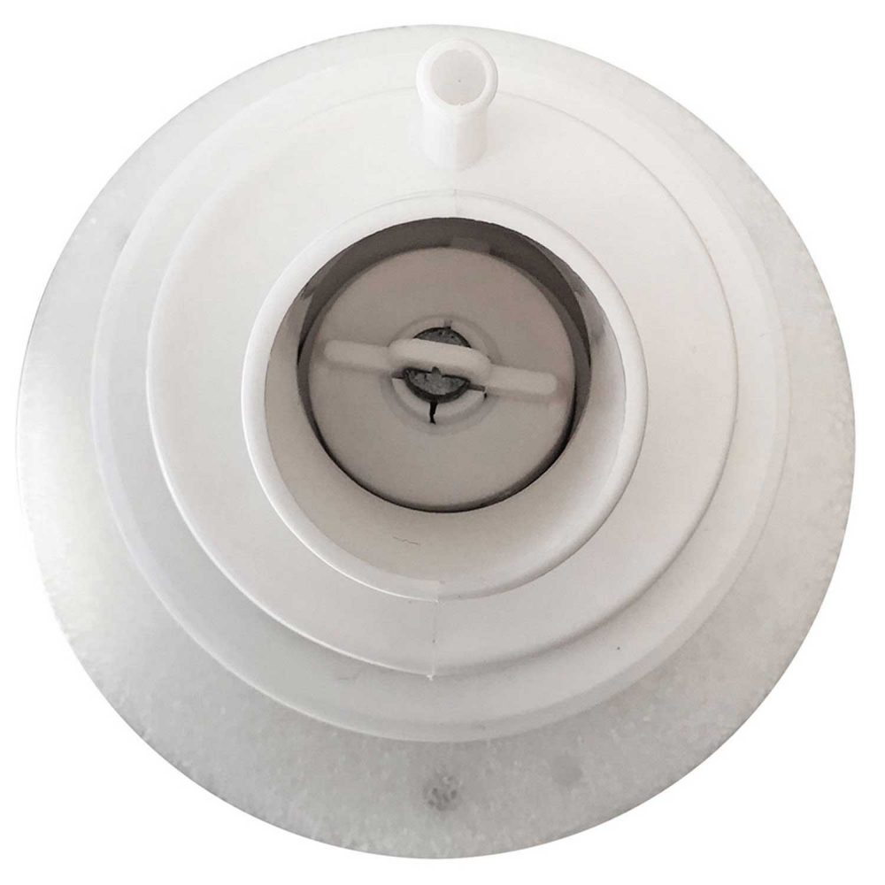 caravan accessories locking filler cap white 3