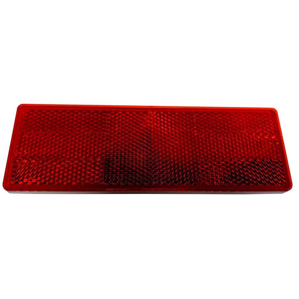 stick on red reflector for trailers lorries and cars