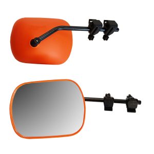 caravan accessories Convex Towing Mirrors Orange
